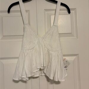 Free People White Camisole Top